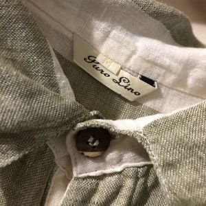 🍭Puro Lino Henly linen shirt🍭